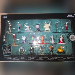Jada 1.65" Nano MetalFigs: Disney Nightmare Before Christmas Figures 18-Pack NIB